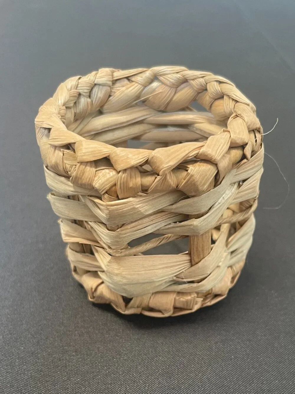 ⭐️$10 - SET: 12 NATURAL FIBER CLOTH NAPKINS + 8 ARTISANAL HANDMADE NAPKIN RINGS